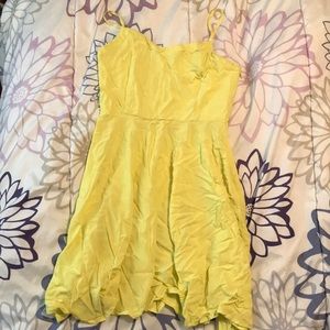 Yellow sun dress